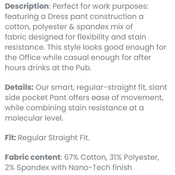 Rue Saint-Patrick - Michael Stretch Pant in Prussian Blue, size 30x32, NWOT - Picture 8 of 8